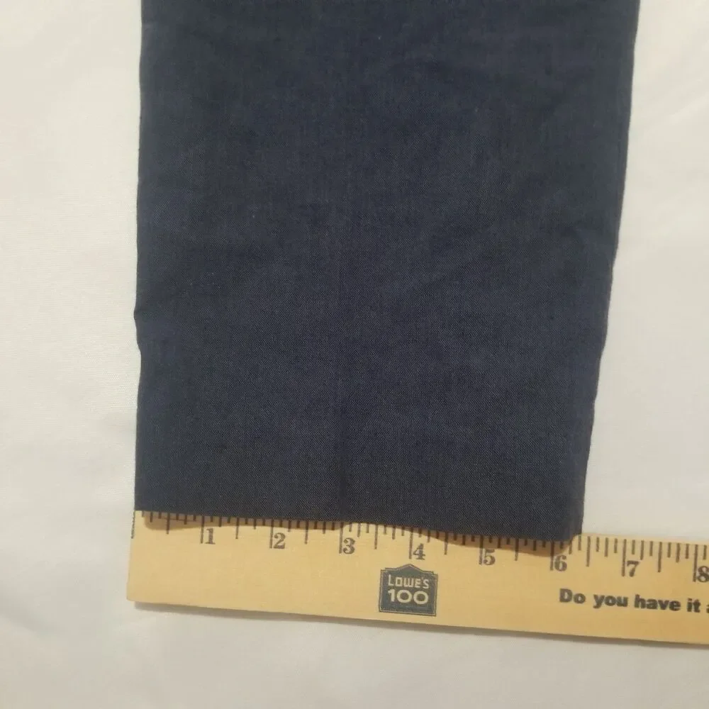 J.Crew Ludlow Slim Suit Pants Somelos Portugal Linen Blend Navy Blue 32x32 H4161